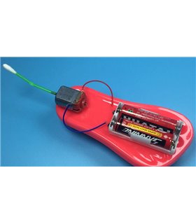 STEM-конструктор робот-щетка с электромеханическим вибрационным приводом (16461)