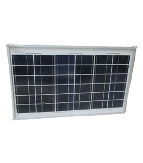 Солнечная панель поликристалл 8W 18V 35*21см (18915)