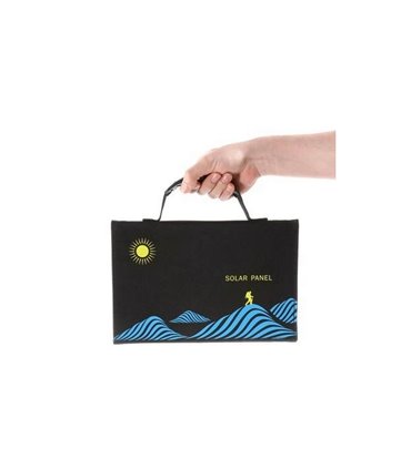 Портативная солнечная панель Solar Bag W50F6 50W 2*USB DC18V (19423)