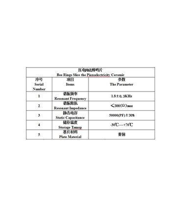 Пьезоэлемент пьезоэлектрический медный зуммер 35мм (15519)
