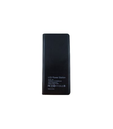 Корпус Power Bank c дисплеем LCD 8*18650 5V 2.8A 2*USB черный (18806)