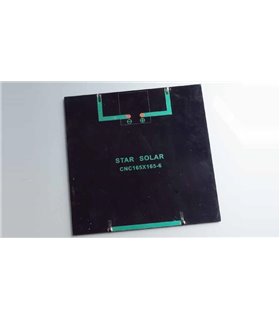 Солнечная панель с эпоксидным покрытием 6V 4.5W Star Solar 165*165мм (16224)