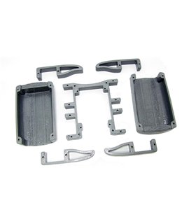 Пластиковый конструктор jBot Q1 Mini Q1 mini Quadruped Robot 2.0 на 3D-принтере (16337)