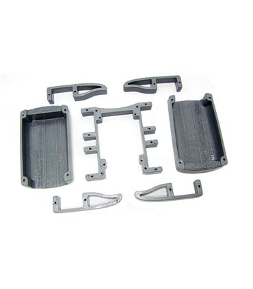 Пластиковый конструктор jBot Q1 Mini Q1 mini Quadruped Robot 2.0 на 3D-принтере (16337)