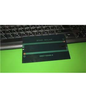 Солнечная панель поликристалл 5V 1.25W CNC110*69 Star Solar (12619)