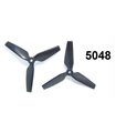 Пропеллеры лопасти квадрокоптера дрона HSKRC 5048 тройные пара (14831)