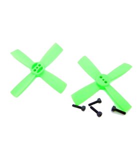 Пропеллеры лопасти квадрокоптера дрона HSKRC 2035 тройные с болтами (14833)