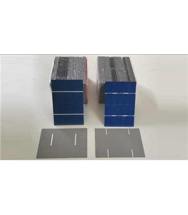 Кристалл для солнечной панели поликремный 78*52мм 0.5V 0.7W (19356)