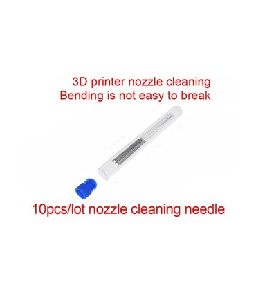 Игла насадка из нержавейки для очистки сопла 0.35мм 3D-принтера 10шт (16850)