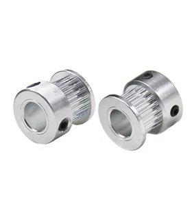 Зубчатый ролик шкив ремня 2GT 20 зубов 8мм для 3D-принтера (17100)