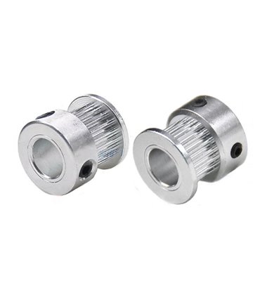 Зубчатый ролик шкив ремня 2GT 20 зубов 8мм для 3D-принтера (17100)