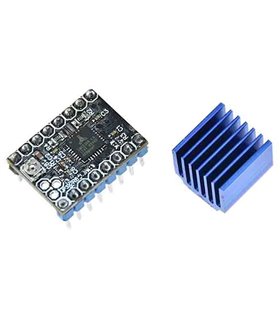 Драйвер шагового двигателя TMV2208 TMC2208 для 3D-принтера (16398)