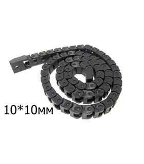 Гибкий кабель канал кабелеукладчик 10*10 1м на 3D-принтер ЧПУ (15080)