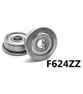 Подшипник фланцевый F624zz для 3D-принтера станка ЧПУ (15903) Подшипник фланцевый F624zz для 3D-принтера станка ЧПУ (15903)