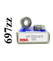 Подшипник 697z 697zz для 3D-принтера ЧПУ (15126) Подшипник 697z 697zz для 3D-принтера ЧПУ (15126)