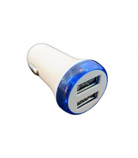 Автомобильное зарядное автозарядка 2*USB 5V 3.1A (15536)