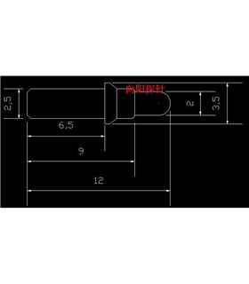 Контактный разъем Pogo Pin Connector 3.5*12 (16326)