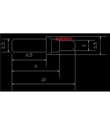 Контактный разъем Pogo Pin Connector 3.5*12 (16326)