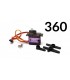 Сервопривод сервомашинка серва Tower Pro MG90s 360 градусов Arduino (15516)