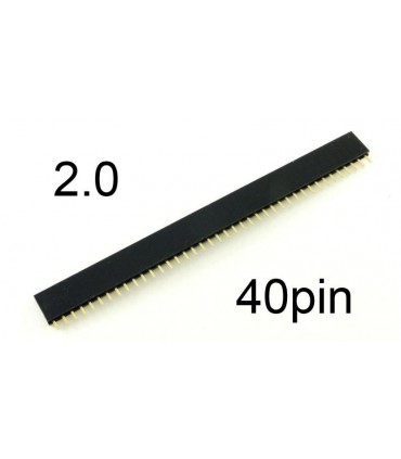 Разъемы штыревого соединения на плату шаг 2.0 40pin (14884)