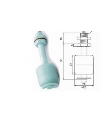 Поплавковый датчик переключатель уровня воды (15014)