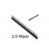 Однорядные штырки на плату шаг 2.0 40pin (14883)