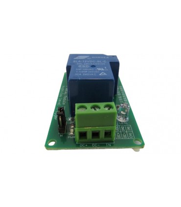 Одноканальный релейный модуль 5V 30A с изоляцией оптопары (17926)