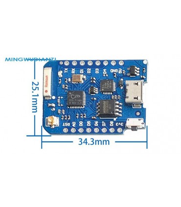 Модуль Wemos D1 mini PRO NodeMcu Lua wifi ESP8266 (16252)