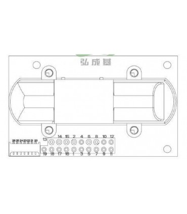 Инфракрасный модуль датчика углекислого газа MH-Z14A CO2 0-5000ppm (15743)