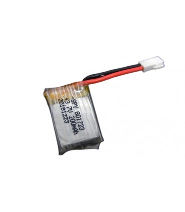Высокотоковый аккумулятор LiPo 3.7V 20C 801723 701723 200mah molex 5.2g (16007)