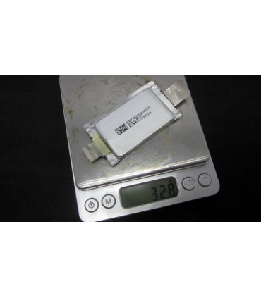 Высокотоковый аккумулятор LiPo 3.7V 100C 823466XT 1300mah 32g (15992)