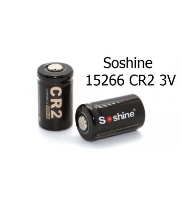 Батарейка Soshine 15266 CR2 1000mAh Lithium 3V not rechargable (14997)