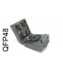 Адаптер для програмирования микроконтроллеров QFP48 IC FPQ-48-0.5-06 (15670)