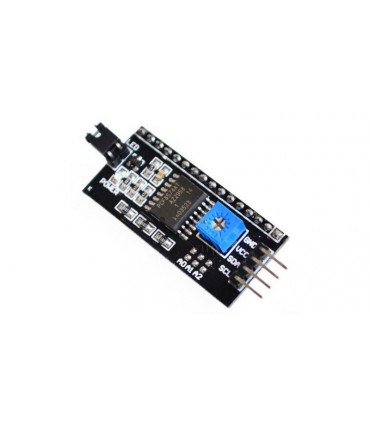 Дисплей 1602 5V зеленый экран с интерфейсной шиной IIC I2C (17648)