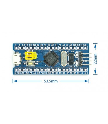 Системная плата микроконтроллер STM32F030C8T6 STM32 ARM (17628)