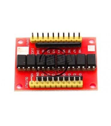 Модуль оптопара изоляционная плата 12V 8 каналов 50mA (17816)