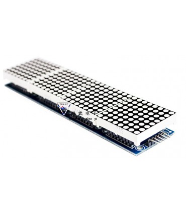 Модуль на четыре матрицы 1088AS с драйверами MAX7219 (17556)