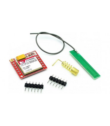 Модуль SIM800L плата адаптер GPRS GSM microSIM (17627)