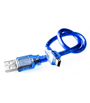 Кабель USB mini USB для UNO R3 Nano 30см (17516)