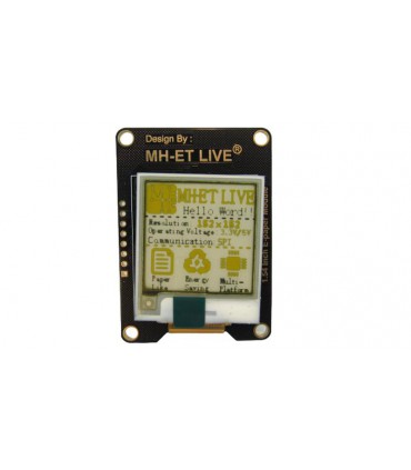 Дисплей электронной бумаги размер 1.54 дюйма 152*152 SPI (17867)