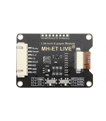 Дисплей электронной бумаги размер 1.54 дюйма 152*152 SPI (17867)