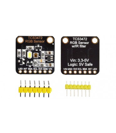 Датчик распознавания цвета TCS34725 поддержка RGB I2C STM32 (17860)