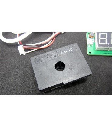 Датчик качества воздуха детектор PM2.5 YW-51 GP2Y1051AU0F USB с дисплеем (15742)