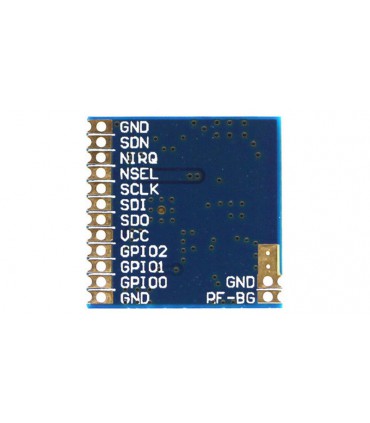 Радиомодуль трансивер SI4432 433МГц 1КМ Arduino (10612)