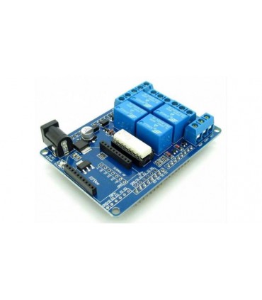 Плата реле шилд Shield v1.3 XBee Bluetooth Wireless 4 канала Arduino (14198)