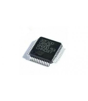 Микроконтроллер STM32F1 STM32F100C8T6B 32бит ARM Cortex M3 24МГц (14230)