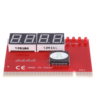 Пост карта диагностическая карта ПК PCI POST CARD (11131)