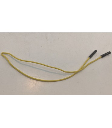 Кабель жгут Dupont силикон 30см мама мама желтый 1шт (19406)