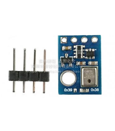 Цифровой модуль измерения температуры и влажности AHT10 I2C аналог SHT20 (17874)