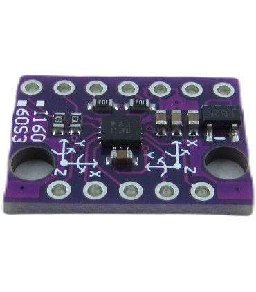 Модуль GY-BMI160 6-осей гироскоп угловой I2C SPI (18956)